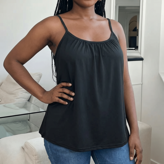 Débardeur avec soutien gorge intégré pour femme